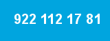 922 112 17 81 922 112 17 81